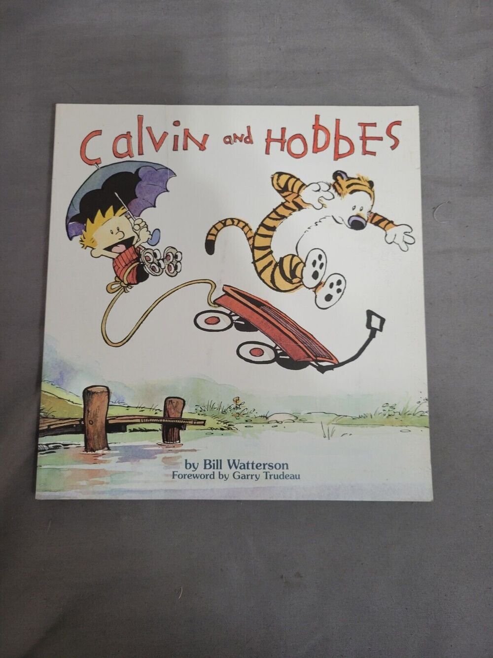 Calvin and Hobbes Bill Watterson Book Paperback 1987